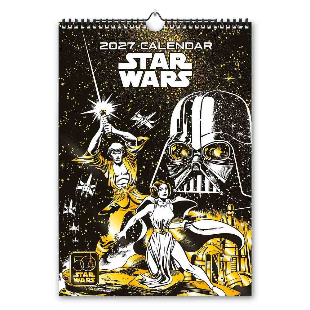 Grupo Erik Disney Star Wars - 2027 A3 Calendar - Multicolours